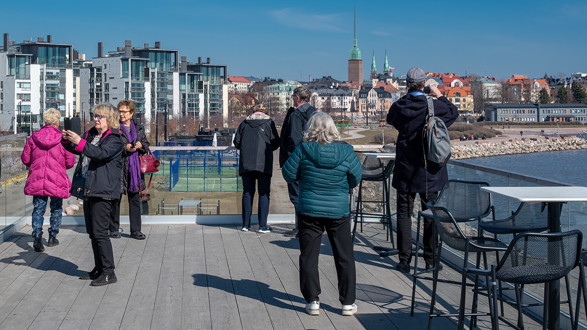 Saunaravintola Löylyn katolla.